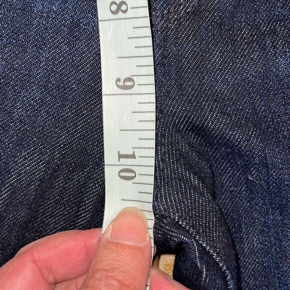 Banana Republic Womens High Rise Skinny Denim Jeans Dark Wash Blue Size 27 - Picture 13 of 14